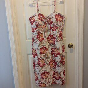 No Boundaries summer dress multicolored floral - XXXL